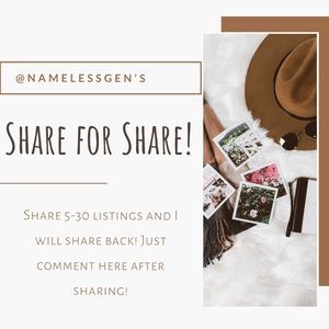 🌸 COME SHARE WITH ME 🌸